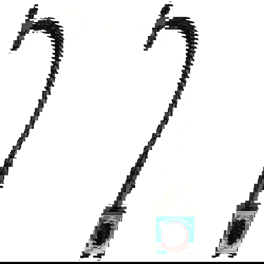 Indicator Positioner & Holder: 85 lb Pull, Fine Adjustment, Includes Base