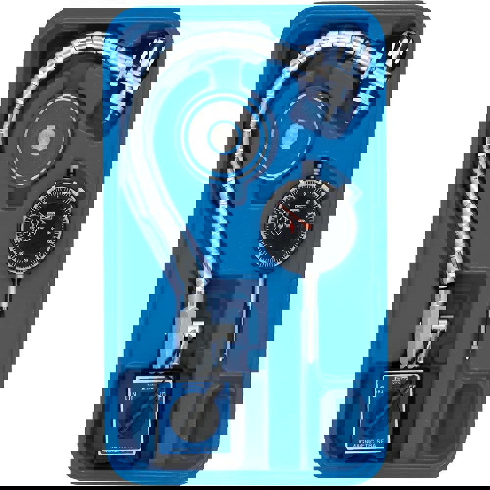 Dial Indicator & Base Kit: 0-100 Dial Reading