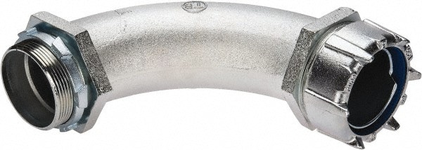 Conduit Connector: For Liquid-Tight, Malleable Iron, 3