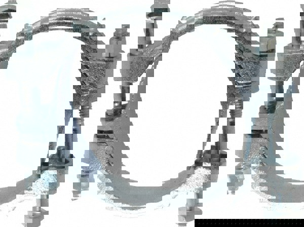 Double Bolt Clamp: Plated Iron