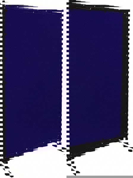 6' Wide x 6' High, 14mm Thickness, Transparent Vinyl Portable Welding Screen