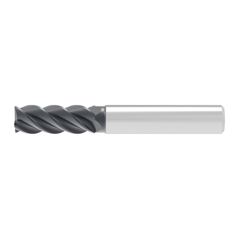 Corner Radius & Corner Chamfer End Mills; Mill Diameter (mm): 5.50 ; Number Of Flutes: 4 ; Length of Cut (mm): 13.0000 ; Single Or Double End: Single ; End Mill Material: Solid Carbide ; Chipbreaker: No
