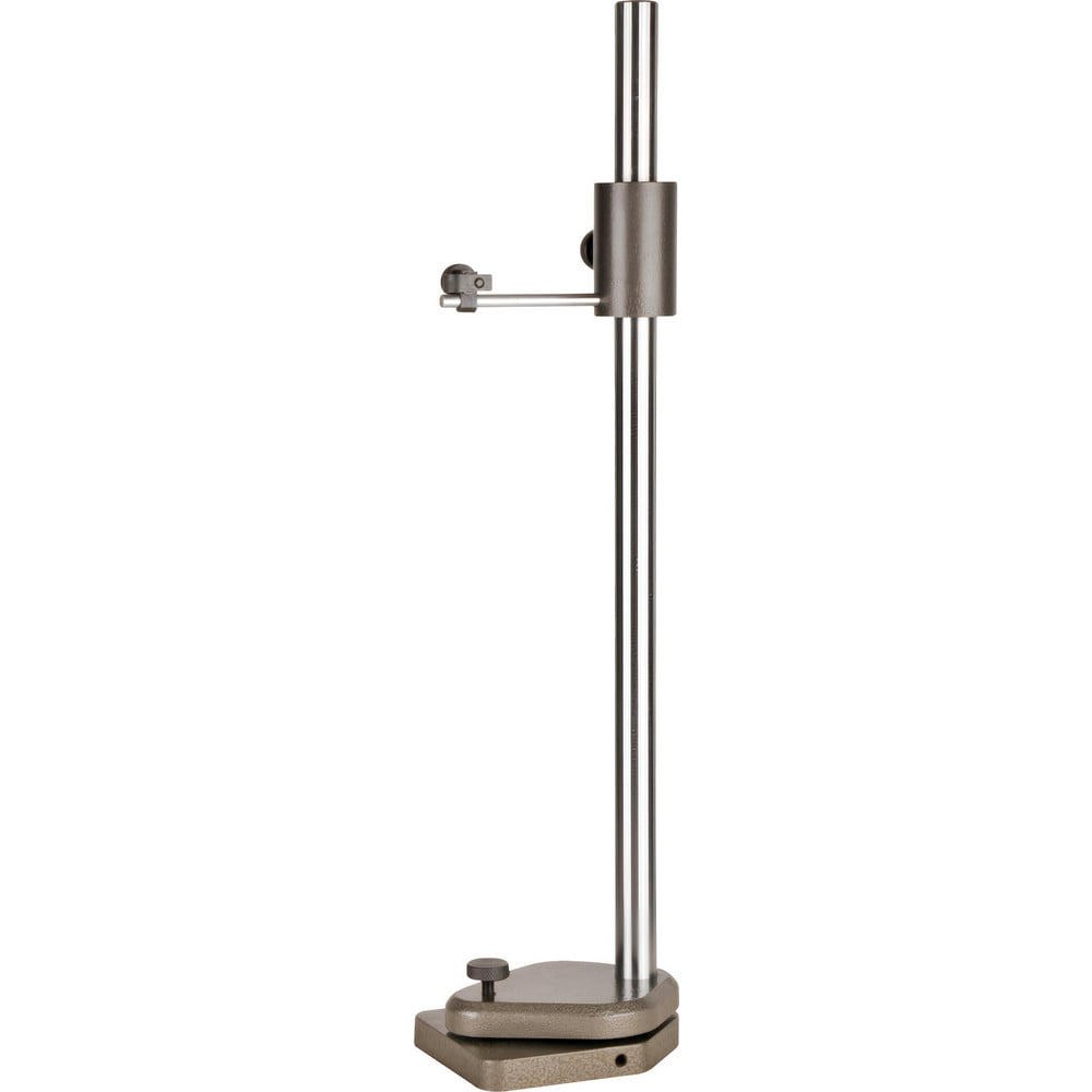 Indicator Transfer & Comparator Gage Stands; Arm Style: Fine Adjustment ; Stand Type: Indicator Transfer Stand ; Material: Steel ; Base Shape: Rectangle ; Fine Adjustment: Yes ; Includes Anvil: No