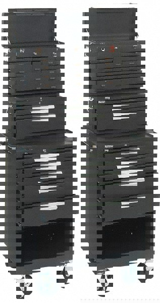 15 Drawer, 3 Piece, Brown Steel Tool Storage System