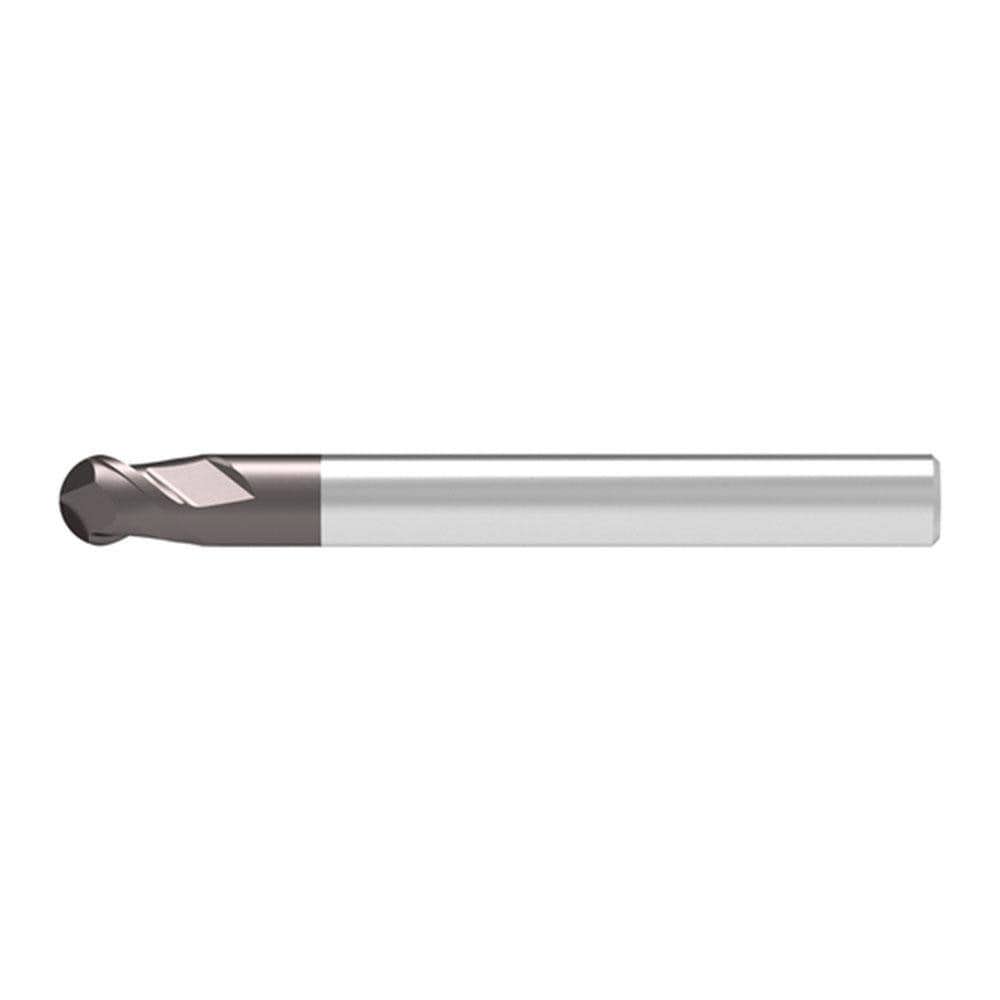 Ball End Mills; Mill Diameter (Decimal Inch): 0.2000 ; Mill Diameter (mm): 5.00 ; Number Of Flutes: 2 ; End Mill Material: Solid Carbide ; Length of Cut (mm): 5.0000 ; Shank Diameter (mm): 6.0000