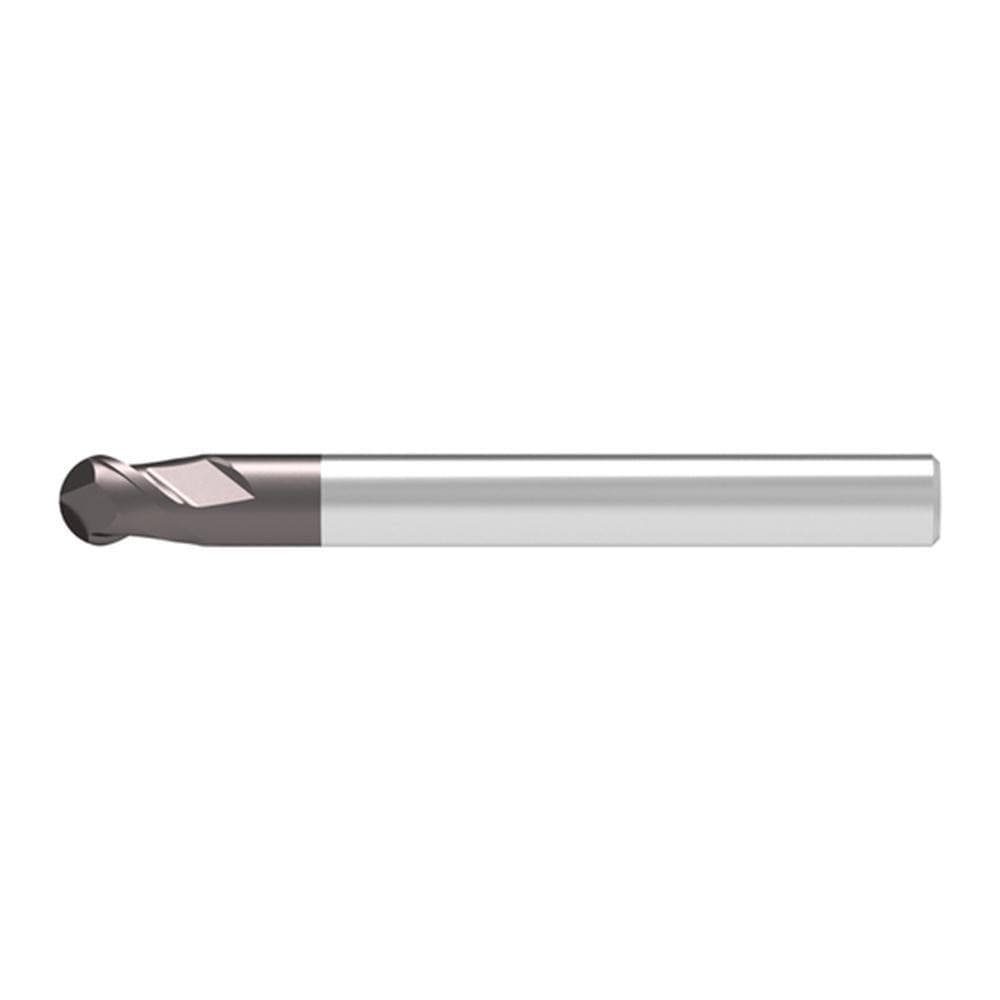 Ball End Mills; Mill Diameter (Decimal Inch): 0.3200 ; Mill Diameter (mm): 8.00 ; Number Of Flutes: 2 ; End Mill Material: Solid Carbide ; Length of Cut (mm): 7.0000 ; Shank Diameter (mm): 8.0000