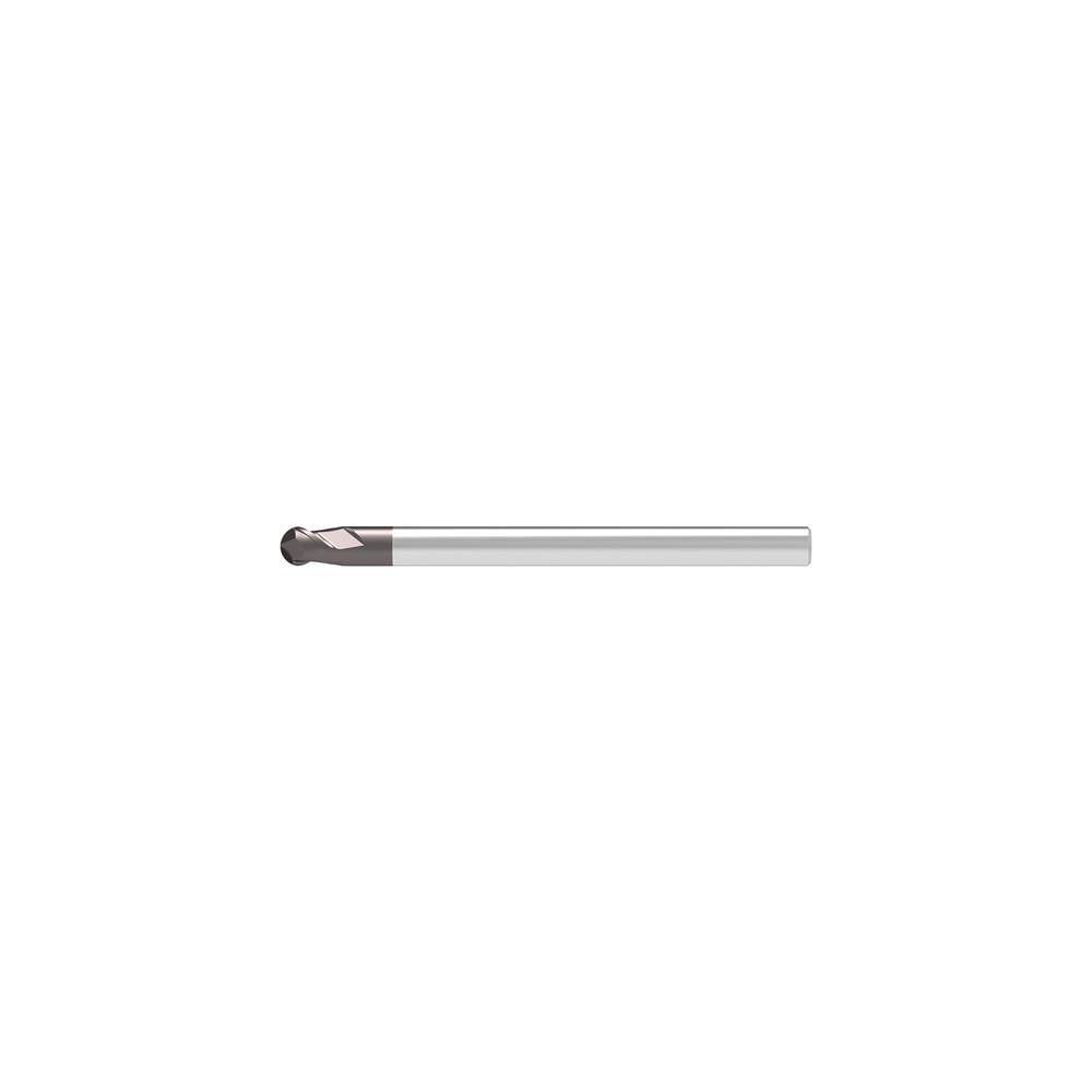 Ball End Mills; Mill Diameter (Decimal Inch): 0.3200 ; Mill Diameter (mm): 8.00 ; Number Of Flutes: 2 ; End Mill Material: Solid Carbide ; Length of Cut (mm): 7.0000 ; Shank Diameter (mm): 8.0000