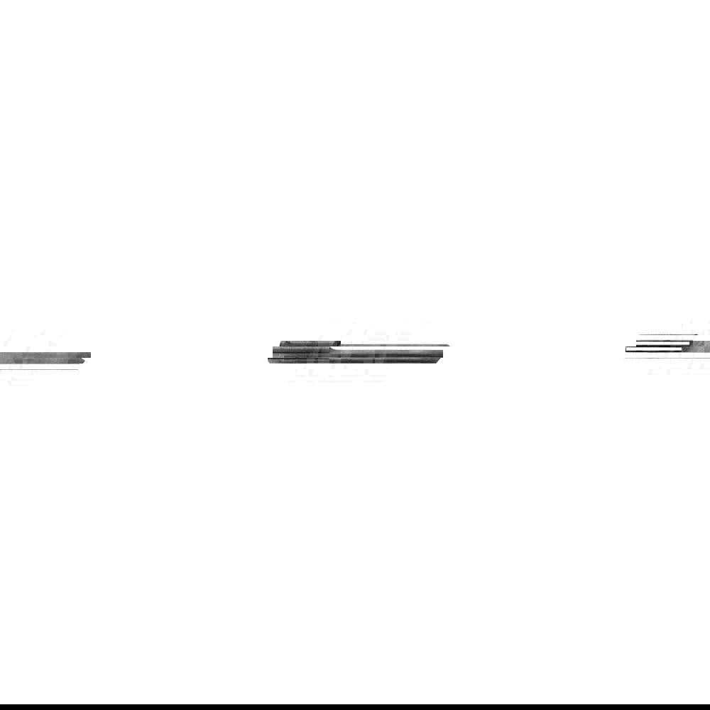 Letter A 118&deg; High Speed Steel Half-Round Drill Bit