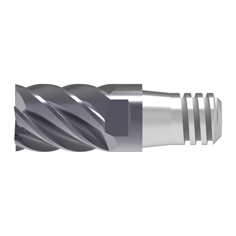 Square End Mill Heads; Mill Diameter (Decimal Inch): 0.4000 ; Mill Diameter (mm): 10.00 ; Length of Cut (mm): 12.5000 ; Connection Type: SAM ; Overall Length (mm): 31.9000 ; Material: Solid Carbide