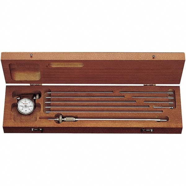 Test Indicator Kit: 12 Pc, 0-20-0 Dial Reading