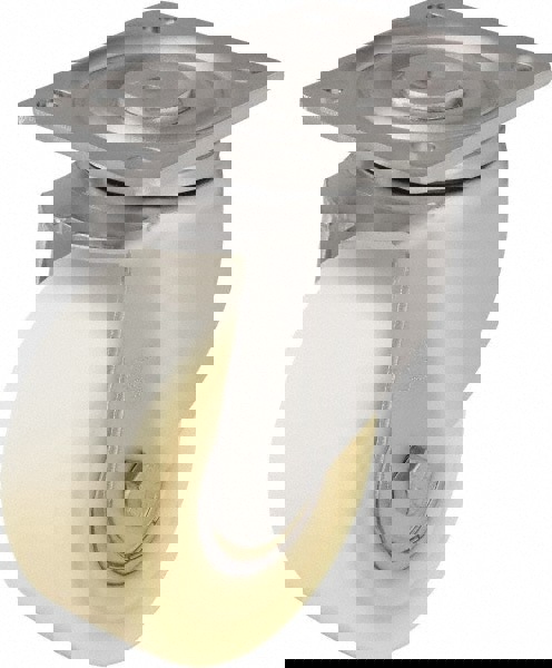 Swivel Top Plate Caster: Cast Nylon, 5