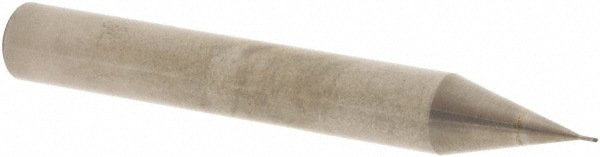Ball End Mill: 2.00 mm Dia, 1.40 mm LOC, 2 Flute, CBN