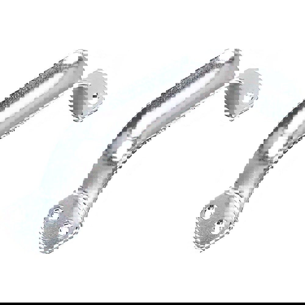 Pull-Type Handles; Handle Type: Utility ; Material: Steel ; Mount Type: Screw ; Finish: Zinc ; Projection: 1.59in ; Overall Width: 1.38 in