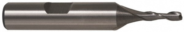 Square End Mill: 1-7/8'' Dia, 1-5/8'' LOC, 1-1/4'' Shank Dia, 4-1/8'' OAL, 2 Flutes, High Speed Steel