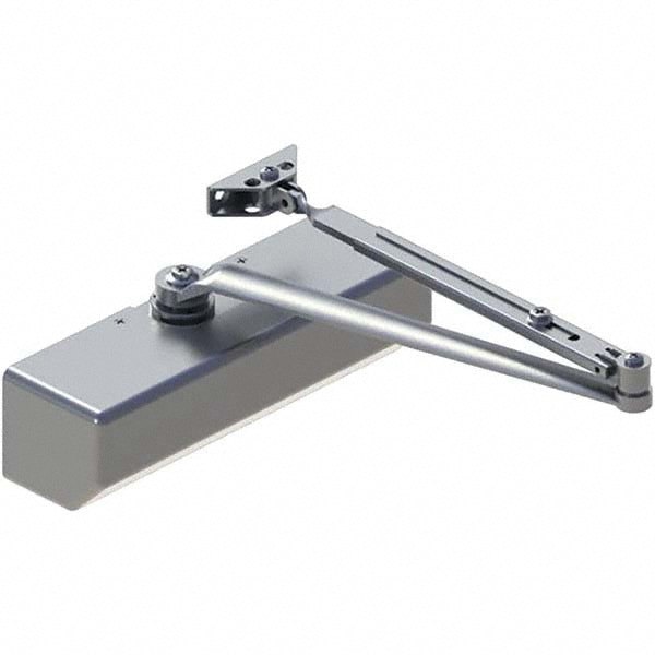 5300 Adjustable Door Closer with Extra Heavy Duty Stop Arm, 250 lb Load Capacity, 16
