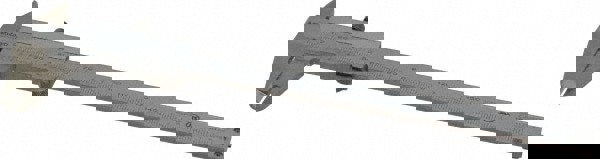 Vernier Caliper: 0 to 150 mm, 0.05 mm Accuracy, 0.05 mm Graduation, Stainless Steel
