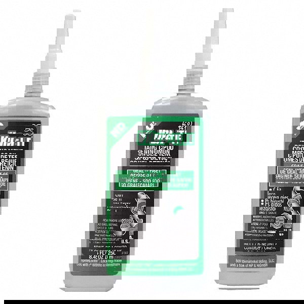 Retaining Compound: 250 mL Bottle, Green, Liquid