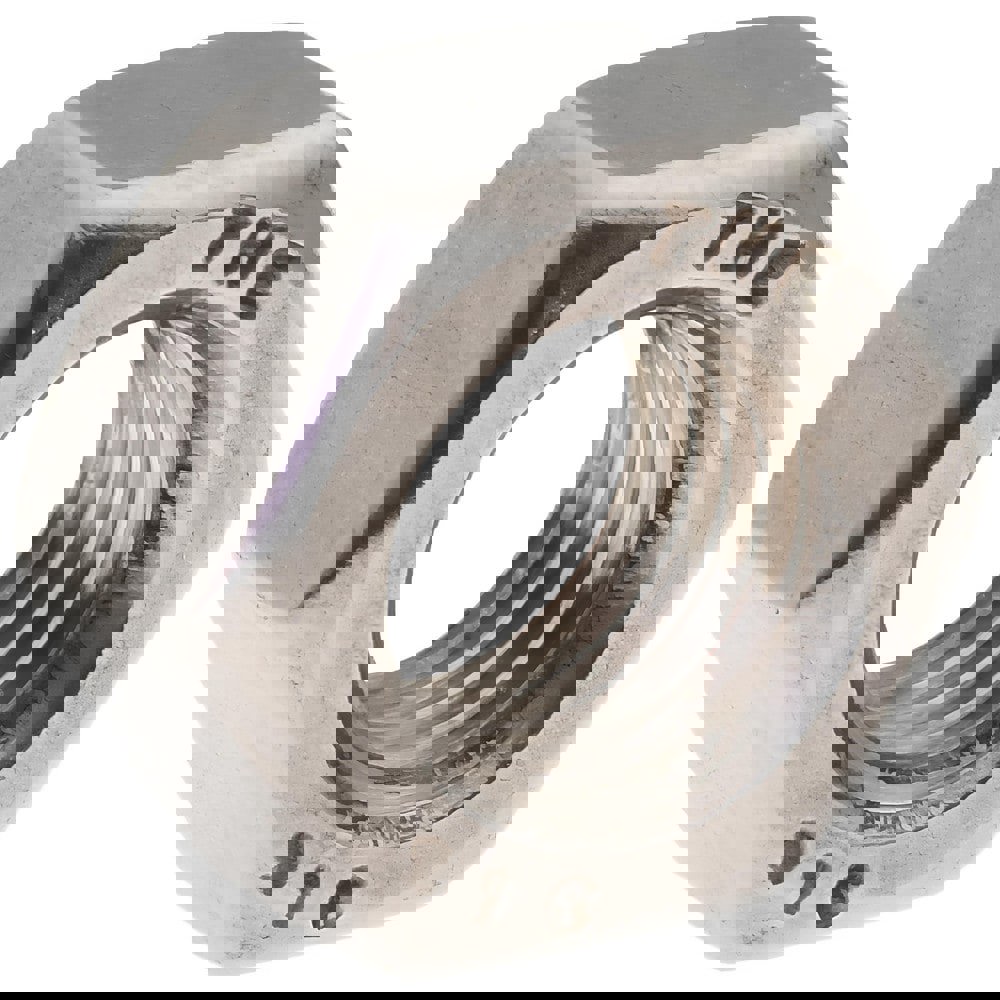 Hex Nut: 5/16-24, Grade 316 Stainless Steel, Uncoated