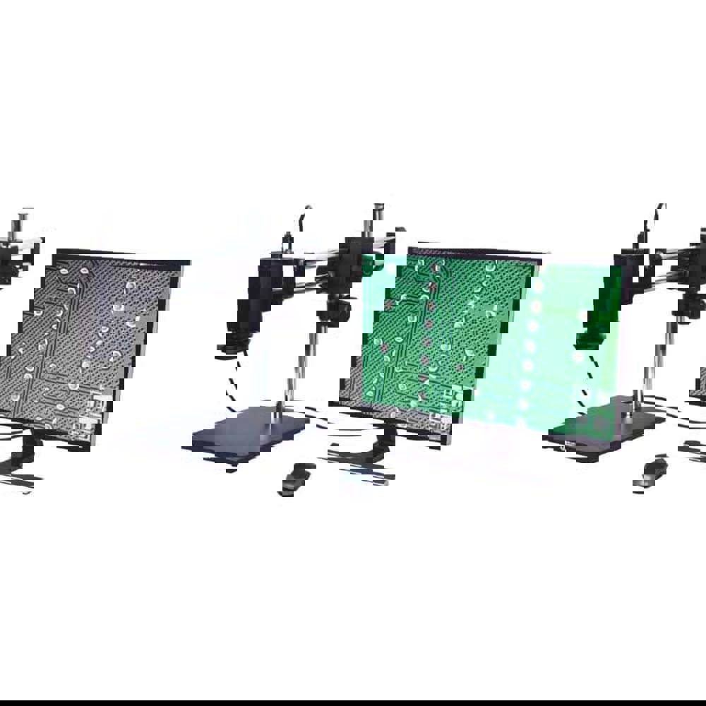 Microscopes; Microscope Type: Digital ; Working Distance (Decimal Inch): 4.0000 ; Minimum Magnification: 1.8x ; Maximum Magnification: 27.5x ; Light Source: LED ; Overall Height (Mm - 5 Decimals): 410.00