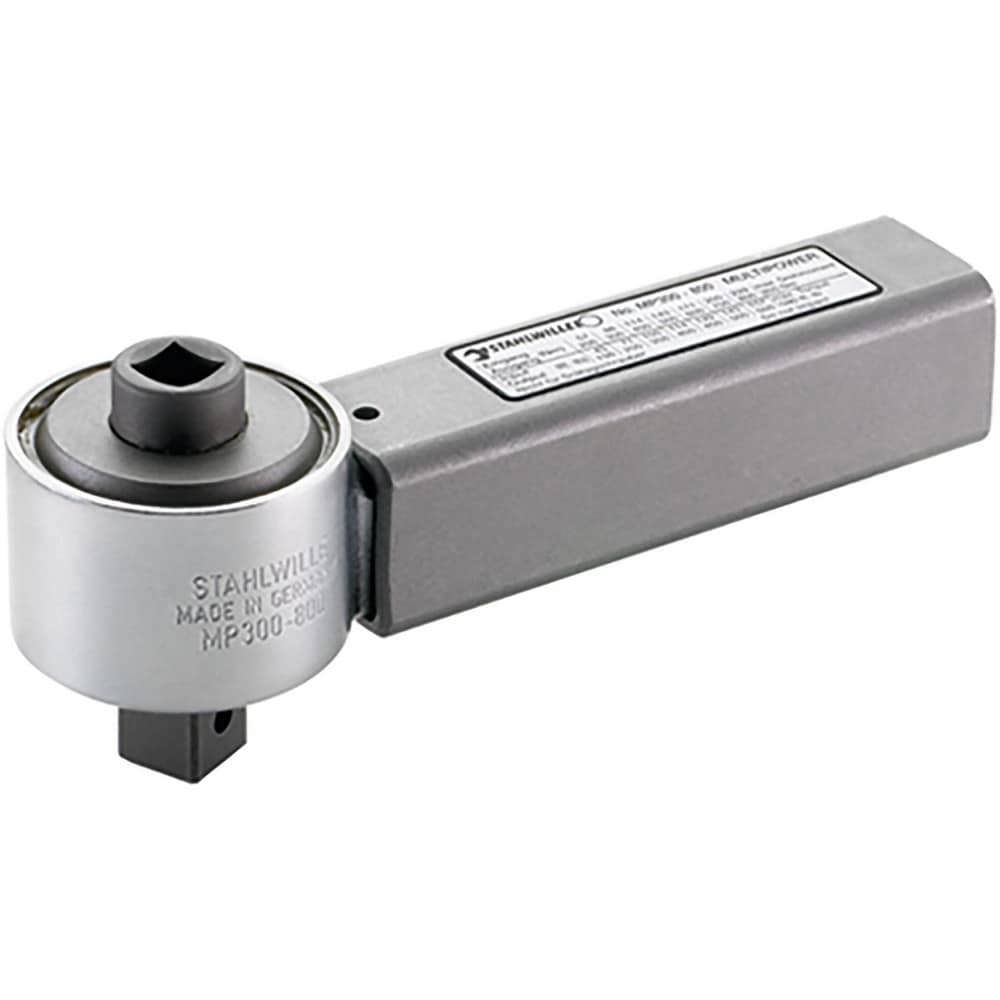 Torque Wrench Multipliers; Maximum Torque Input (Ft/Lb): 169ft.lb (Pounds); Mountable: No ; Maximum Torque Output (Ft/Lb): 590ft.lb (Pounds); Tool Type: Torque Multiplier ; Input Drive Size (Inch): 0.5in ; Output Drive Size (Inch): 0.75in