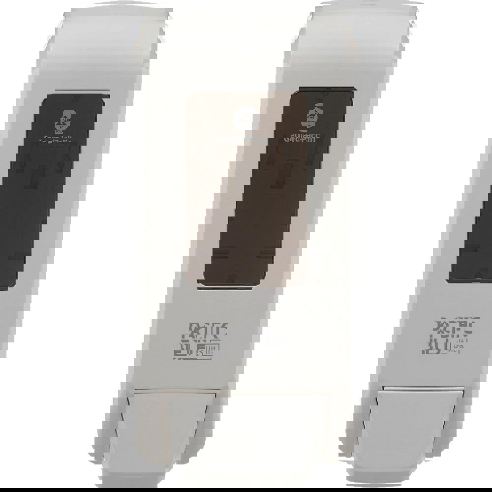 Pacific Blue Ultra Wall-Mounted Manual Dispenser For Foaming Hand Soap And Hand Sanitizer, White