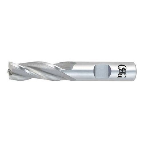 Square End Mill: 7/16'' Dia, 1'' LOC, 3/