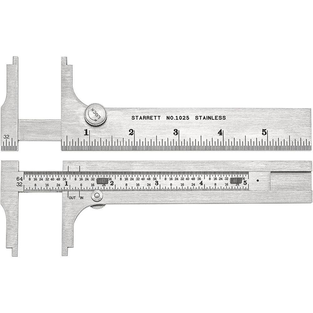 Vernier Caliper: 0 to 4-3/4