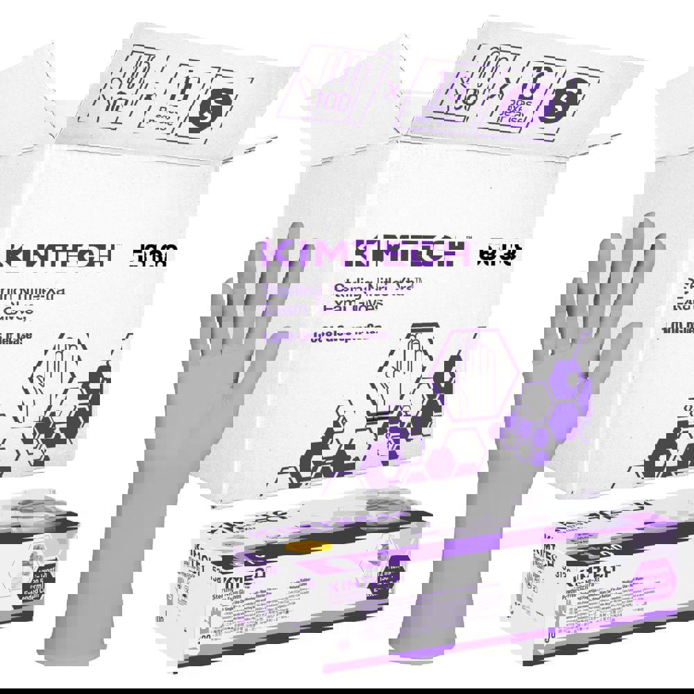 Disposable Gloves: Small, 3.5 mil Thick, Nitrile, Medical Grade