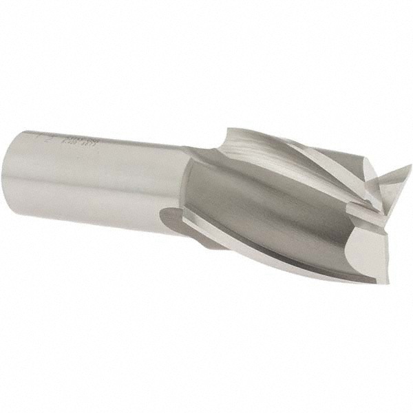 Square End Mill: 1-1/2'' Dia, 2'' LOC, 1'' Shank Dia, 4-1/2'' OAL, 3 Flutes, Cobalt