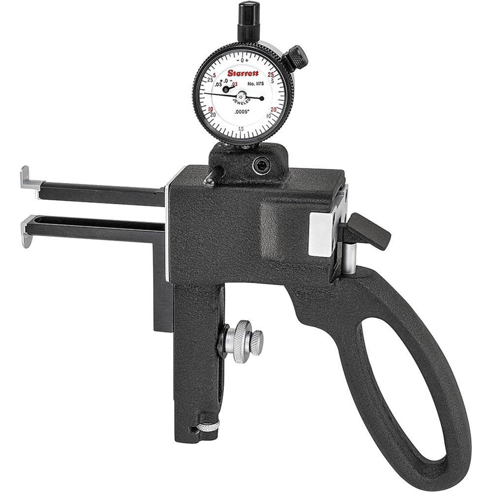 3/8 to 6 Inch Measurement Steel, Dial Indicator Groove Gage