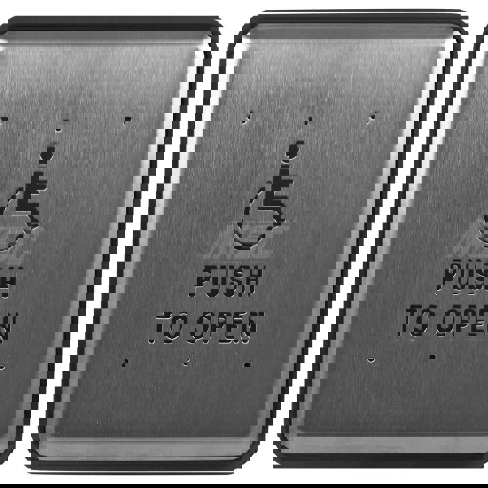 Electromagnet Lock Accessories; Accessory Type: Pushplate ; Material: Stainless Steel