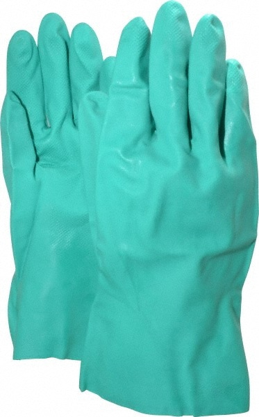 Chemical Resistant Gloves: Memphis Size 3X-Large, 15.00 mil, Nitrile, Supported