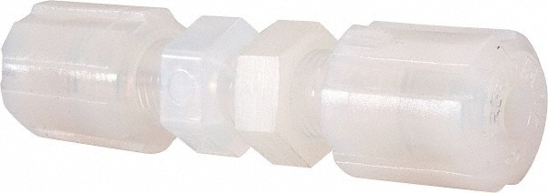 Compression Tube Bulkhead Union: 1/4