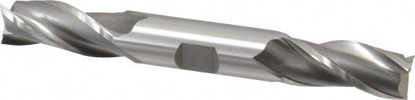 Square End Mill: 5/8'' Dia, 1-3/8'' LOC, 5/8'' Shank Dia, 5'' OAL, 3 Flutes, Cobalt