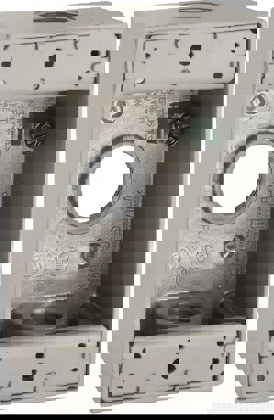 Electrical Device Box: Aluminum, Rectangle, 4-1/2