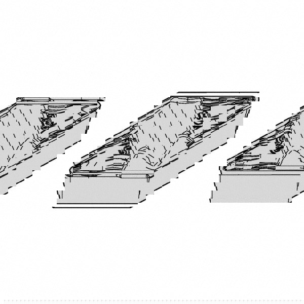 Turning Insert: VCMR331FP KCP10, Solid Carbide