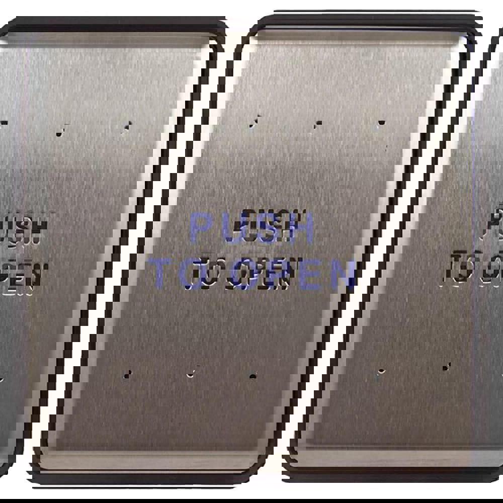 Electromagnet Lock Accessories; Accessory Type: Pushplate ; Material: Stainless Steel