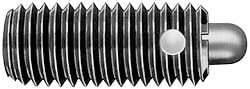 Threaded Spring Plunger: #6-32, 17/32