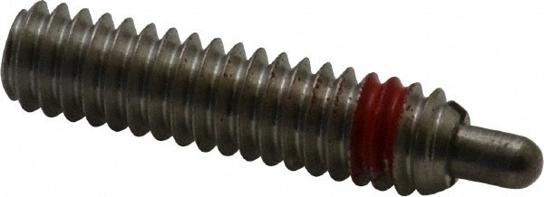 Threaded Spring Plunger: 1/4-20, 1