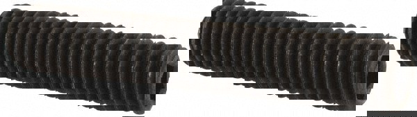 Set Screw: M6x1, 35.00 mm Overall Length, Cup Point, Alloy Steel, Grade 14.9 (45H)