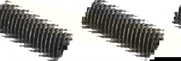 Set Screw: M8x1.25, 50.00 mm Overall Length, Cup Point, Alloy Steel, Grade 14.9 (45H)