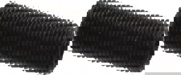 Set Screw: M10x1.5, 30.00 mm Overall Length, Cup Point, Alloy Steel, Grade 14.9 (45H)