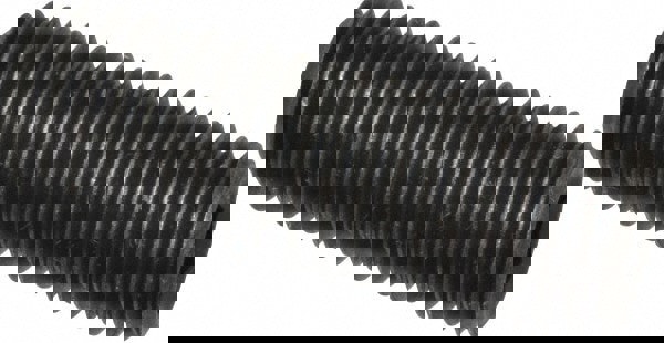 Set Screw: M12x1.75, 35.00 mm Overall Length, Cup Point, Alloy Steel, Grade 14.9 (45H)