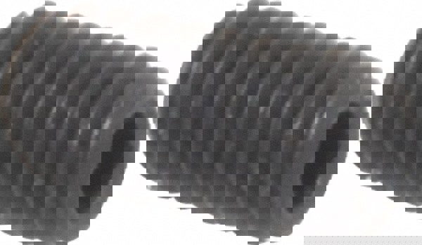 Set Screw: M2x0.4, 4.00 mm Overall Length, Cup Point, Alloy Steel, Grade 14.9 (45H)