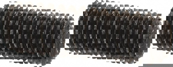 Set Screw: M2x0.4, 6.00 mm Overall Length, Cup Point, Alloy Steel, Grade 14.9 (45H)