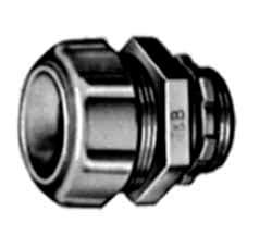 Conduit Connector: For Liquid-Tight, Steel, 2-1/2