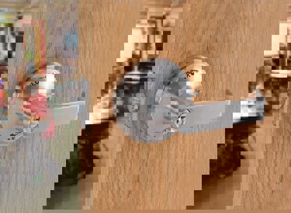 Security Lever Lockset for 1-3/4 to 2-1/4