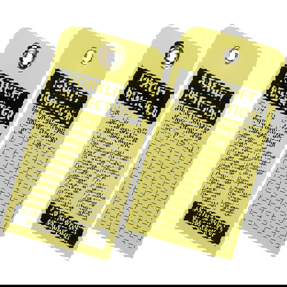 Inspection Tag: Vinyl, 