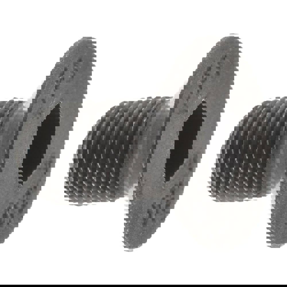 Flat Socket Cap Screw: M6x1, 12.9 Alloy Steel, Black Oxide Finish