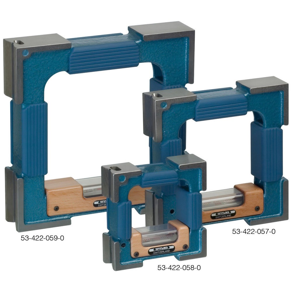 Master Precision & Machinists' Levels; Level Type: Spirit Level ; Length (Inch): 7-7/8 ; Graduation Sensitivity Per 10 Inches: 10 sec ; Overall Height: 1.5625in ; Overall Length: 7.88 ; Overall Width: 8